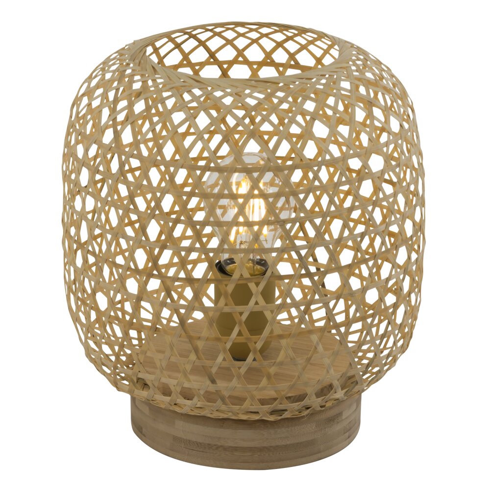 MIRENA Globo Tischleuchte Braun, 1-flammig main product photo