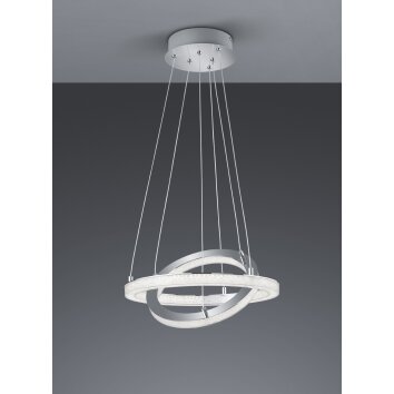 Reality CHALET Hängeleuchte LED Chrom, 1-flammig Reality CHALET Hängeleuchte LED Chrom, 1-flammig
