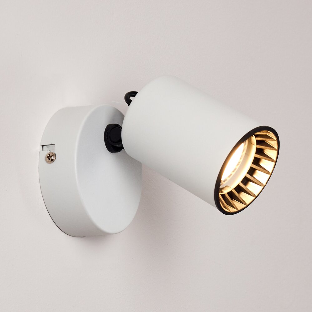 Kullaberg Wandleuchte Weiß, 1-flammig