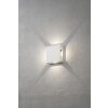 Konstsmide Cremona Wandleuchte LED Weiß, 4-flammig