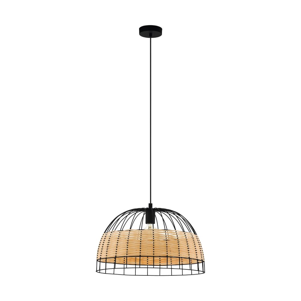 Eglo Leuchten ANWICK Hängeleuchte Schwarz, 1-flammig main product photo