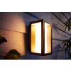 Philips Hue Ambiance White & Color Impress Wandleuchte LED Schwarz, 1-flammig, Farbwechsler