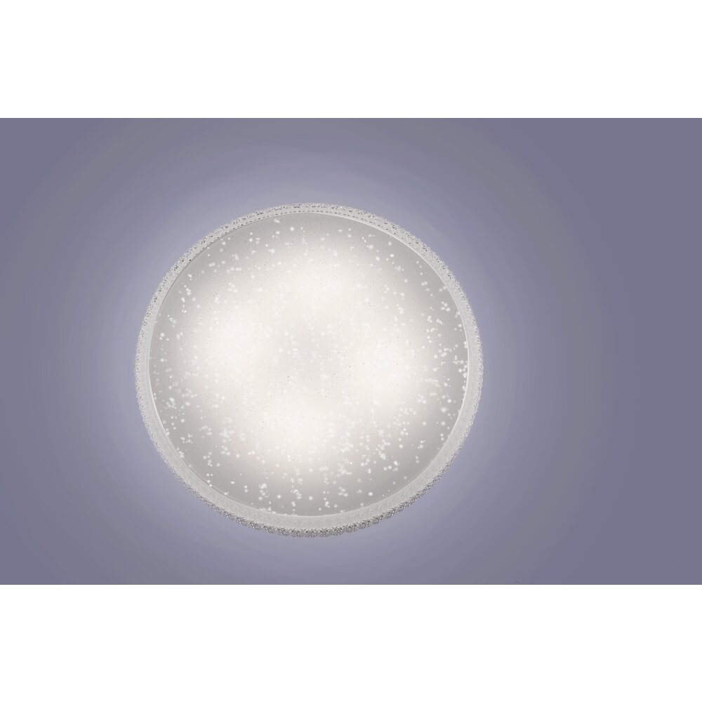 Leuchten Direkt Ls-FRIDA Deckenleuchte LED Transparent, Klar, 1-flammig, Fernbedienung, Farbwechsler