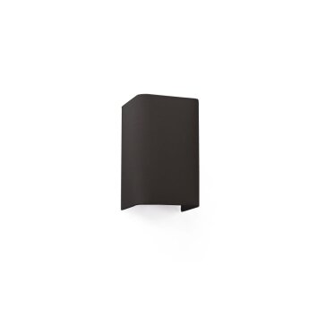 Faro Barcelona Cotton Wandleuchte Schwarz, 1-flammig