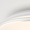 Brilliant Edna Deckenleuchte LED Chrom, 1-flammig, Fernbedienung, Farbwechsler