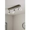 Trio Leuchten CLAPTON Deckenleuchte LED Aluminium, Chrom, Edelstahl, 3-flammig Trio Leuchten CLAPTON Deckenleuchte LED Aluminium, Chrom, Edelstahl, 3-flammig