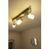 Trio Leuchten CLAPTON Deckenleuchte LED Aluminium, Chrom, Edelstahl, 3-flammig Trio Leuchten CLAPTON Deckenleuchte LED Aluminium, Chrom, Edelstahl, 3-flammig