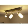 Trio Leuchten CLAPTON Deckenleuchte LED Aluminium, Chrom, Edelstahl, 3-flammig Trio Leuchten CLAPTON Deckenleuchte LED Aluminium, Chrom, Edelstahl, 3-flammig