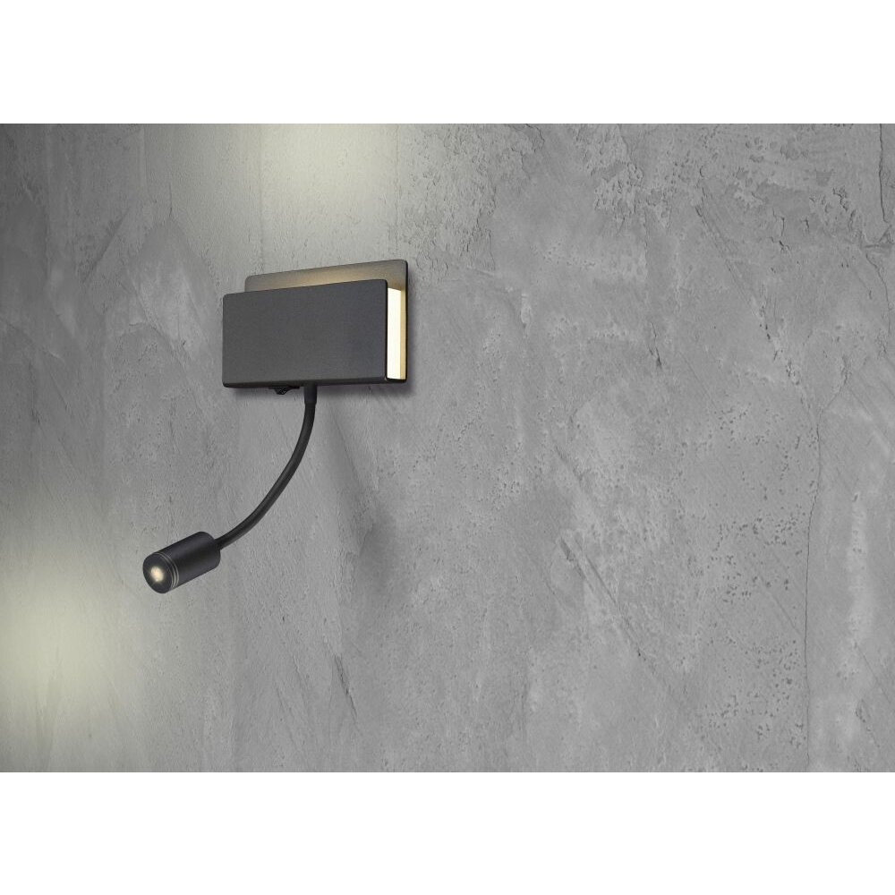 Mantra CABARETE Wandleuchte LED Schwarz, 1-flammig main product photo