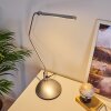 Winnipeg Klemmleuchte LED Silber, 1-flammig