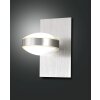 Fabas Luce Mill Wandleuchte LED Nickel-Matt, 1-flammig