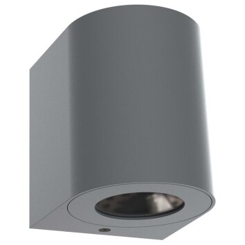 Nordlux CANTO Außenwandleuchte LED Grau, 2-flammig
