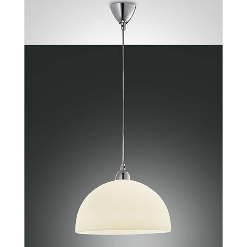 Fabas Luce NICE Hängeleuchte Chrom, 1-flammig main product photo