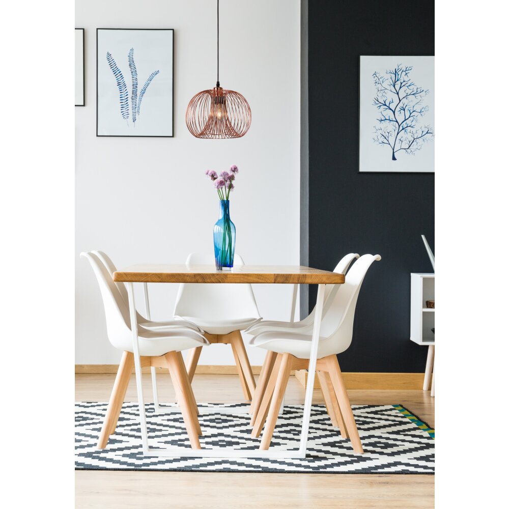 Lucide VINTI Pendelleuchte Kupferfarben, 1-flammig main product photo