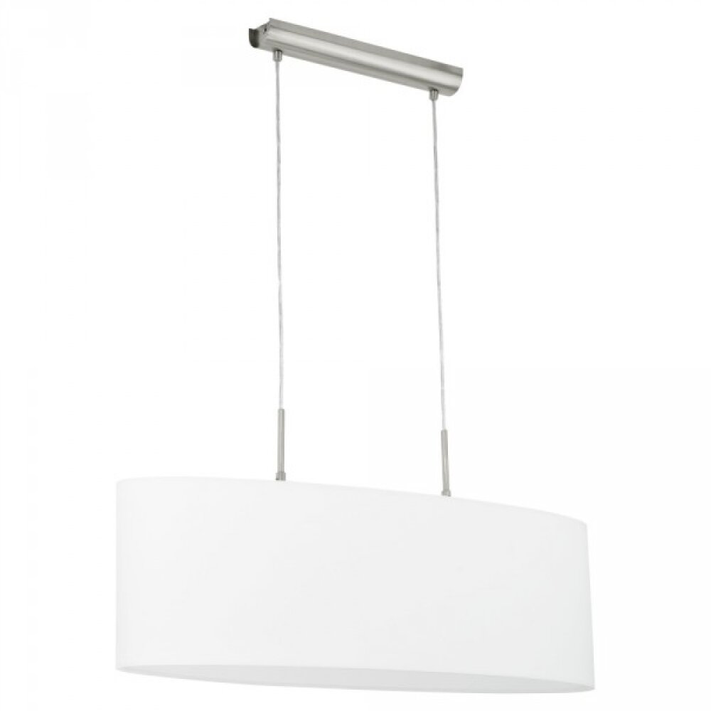 Eglo PASTERI Hängeleuchte Nickel-Matt, 2-flammig main product photo