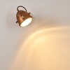 Butikon Wandleuchte Rostfarben, 1-flammig