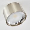 Kristallo Deckenleuchte LED Nickel-Matt, 1-flammig