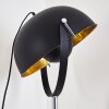 Jupiter Stehlampe Schwarz-Gold, 1-flammig