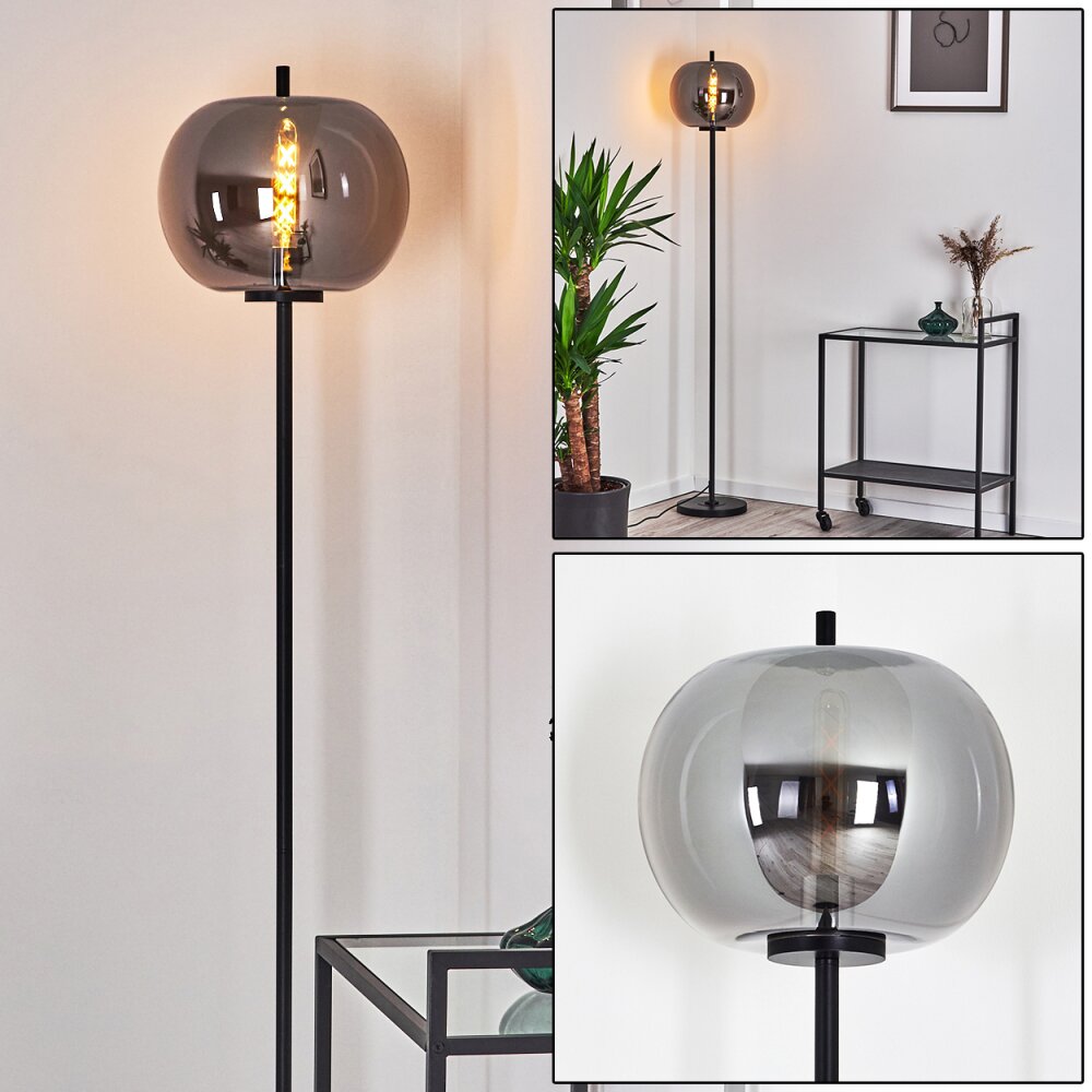Verbania Stehleuchte Schwarz, 1-flammig main product photo