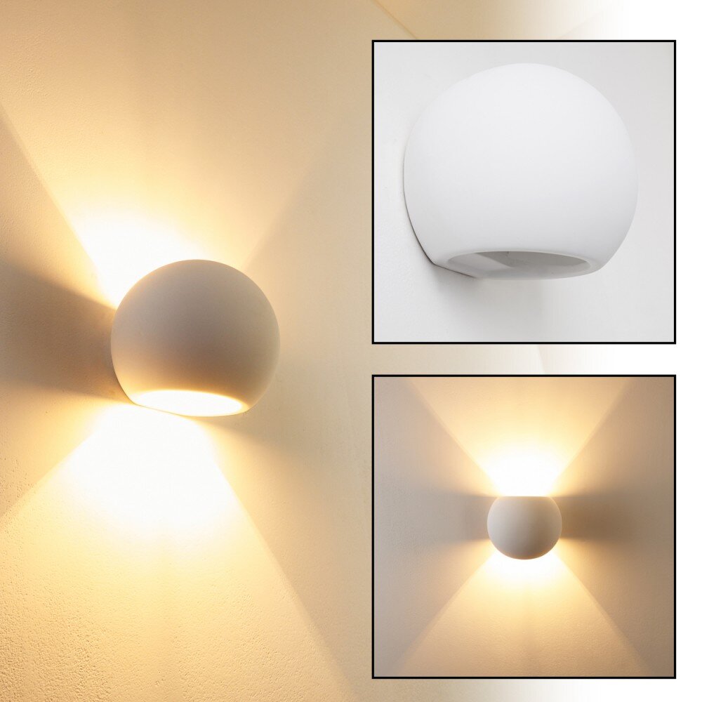 Flot Wandleuchte Weiß, 1-flammig main product photo