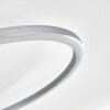 Lithgow Deckenleuchte LED Silber, 1-flammig