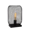 Lucide MESH Tischlampe Schwarz, 1-flammig