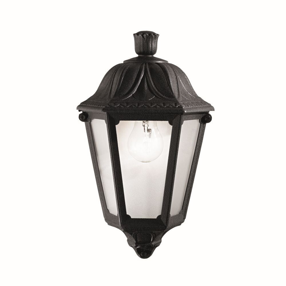 Ideal Lux ANNA Außenwandleuchte Schwarz, 1-flammig main product photo