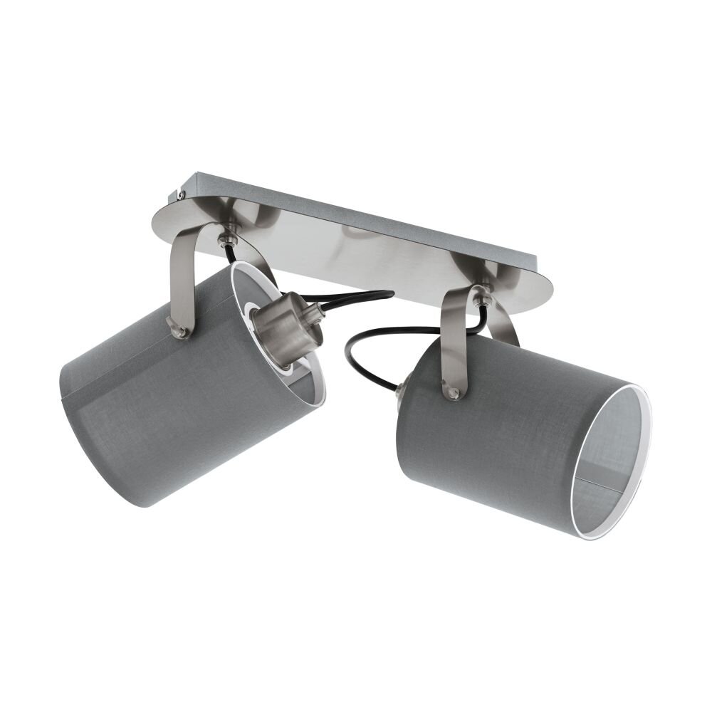 EGLO VILLABATE Deckenspot Nickel-Matt, 2-flammig main product photo