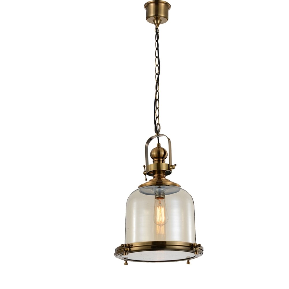 Mantra VINTAGE Pendelleuchte Braun, 1-flammig main product photo