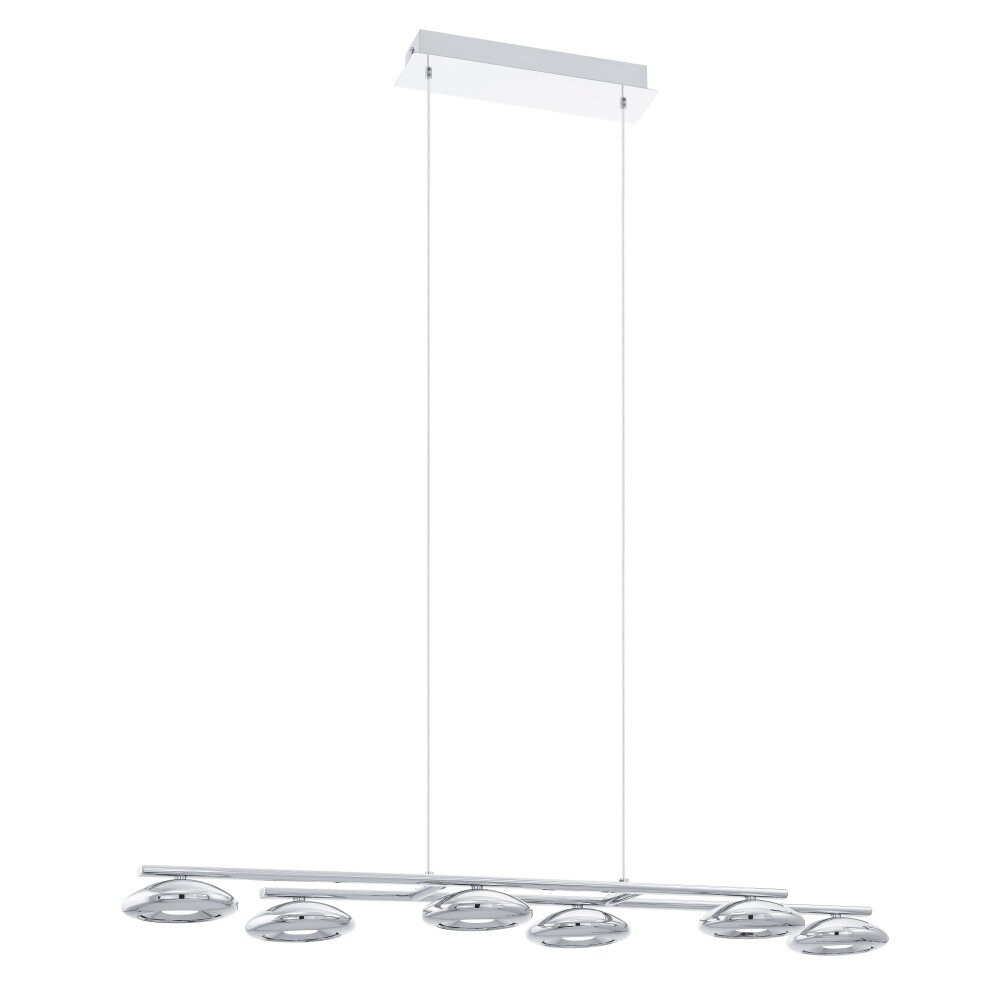 Eglo TARUGA Hängeleuchte LED Chrom, 6-flammig main product photo