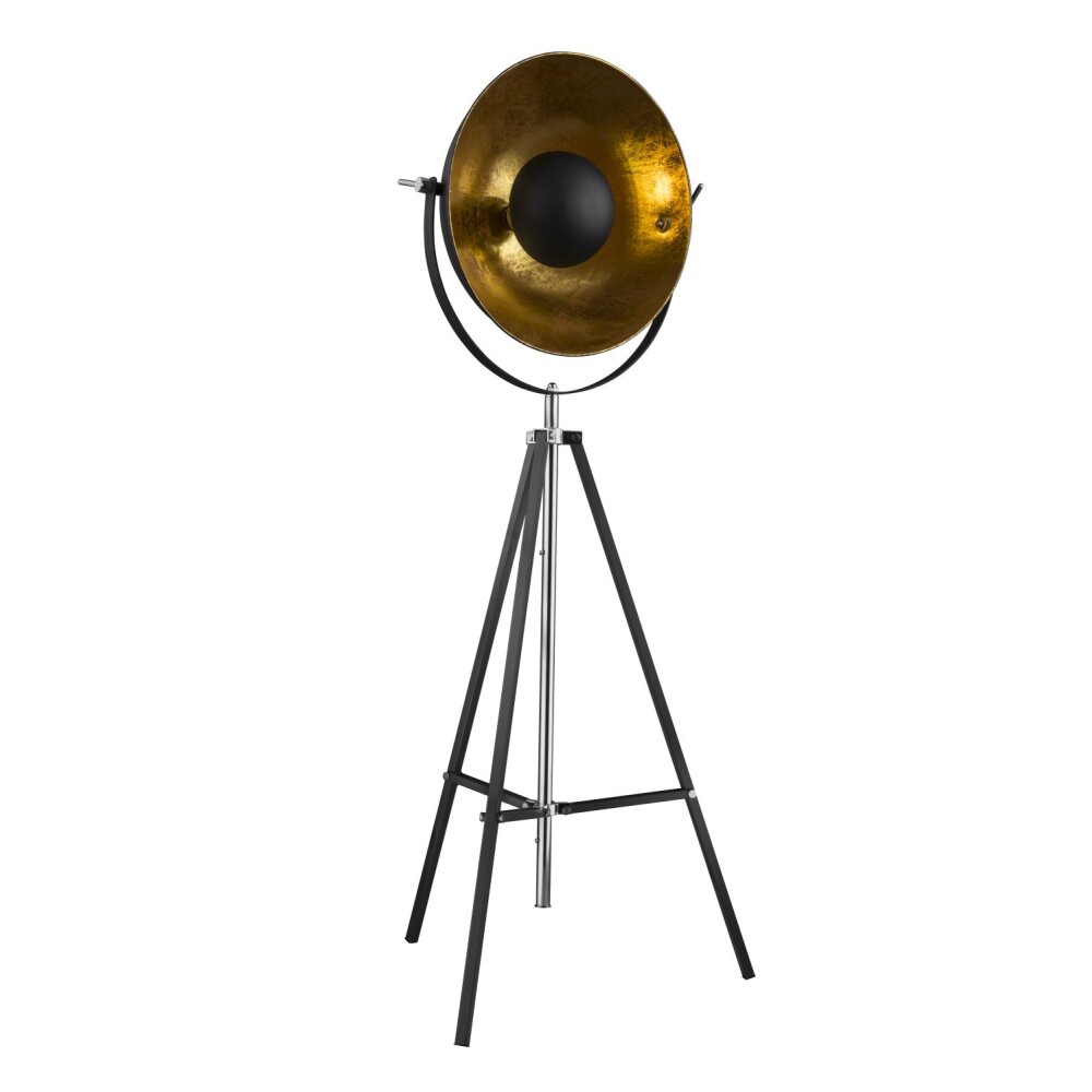 Globo XIRENA Stehleuchte Schwarz, 1-flammig main product photo