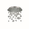Ideal Lux NEVE Deckenleuchte Chrom, 5-flammig