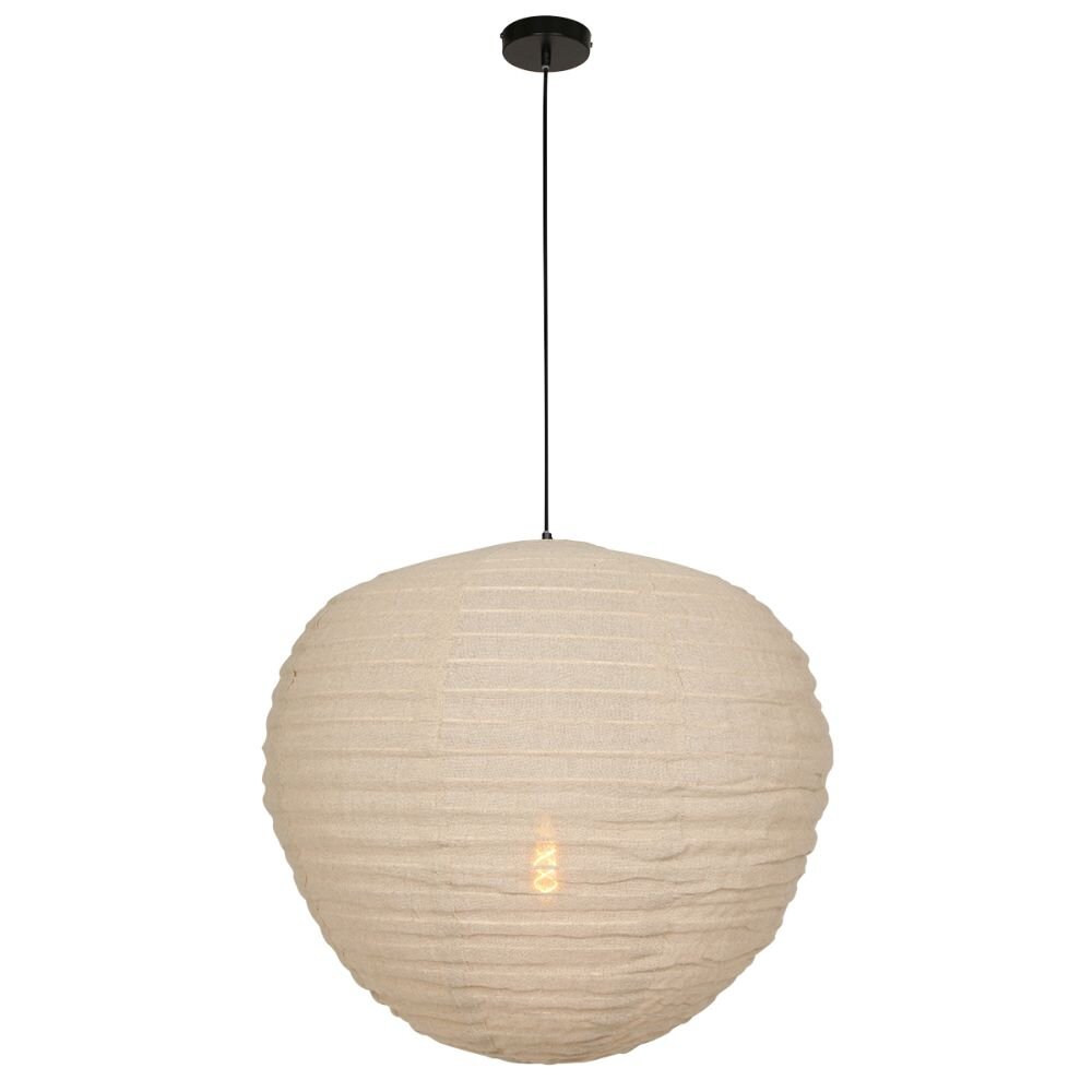 Steinhauer Bangalore Hängeleuchte Cremefarben, 1-flammig main product photo