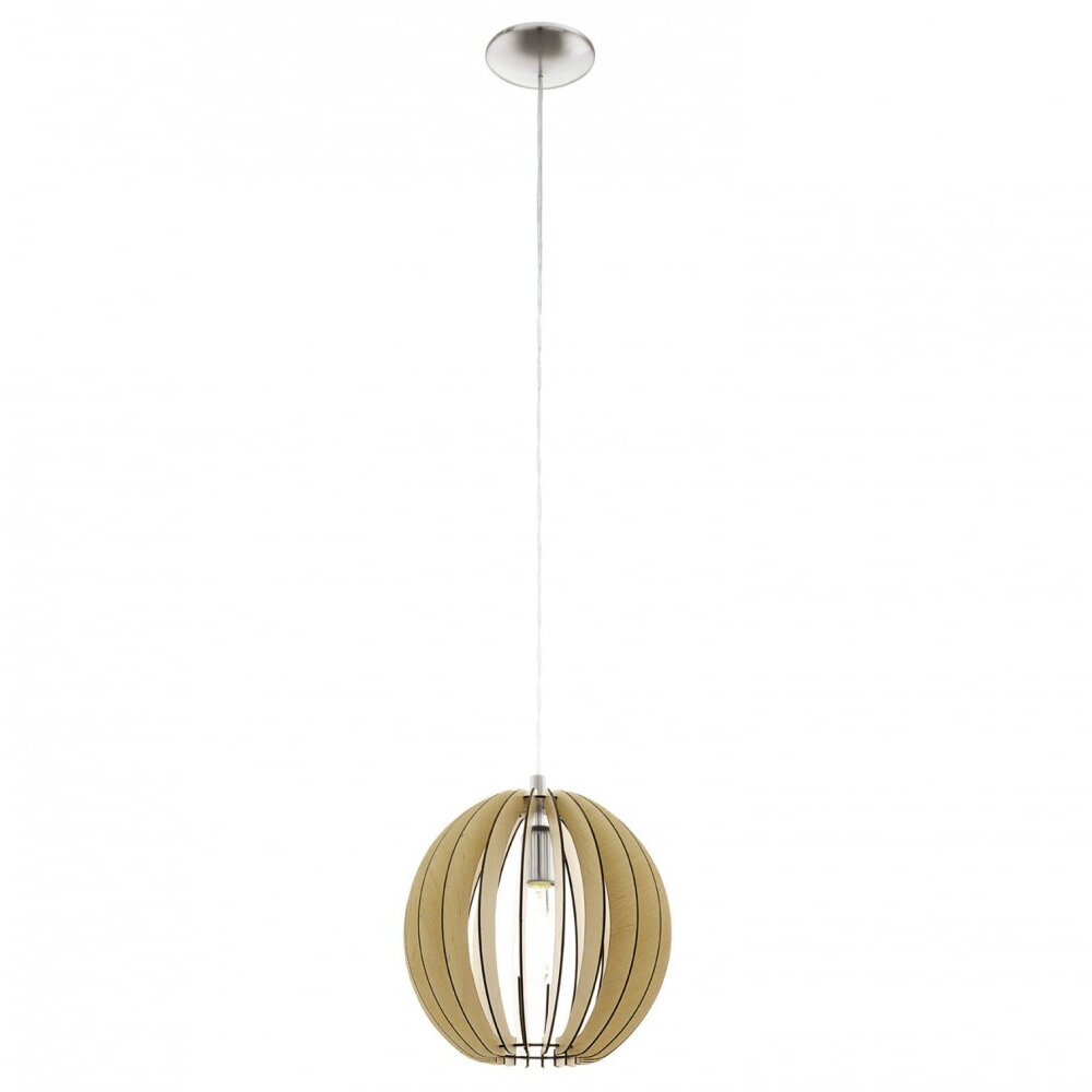 Eglo COSSANO Pendelleuchte Nickel-Matt, 1-flammig main product photo