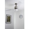 Globo PREMIER Ventilator Edelstahl, Nickel-Matt, 2-flammig