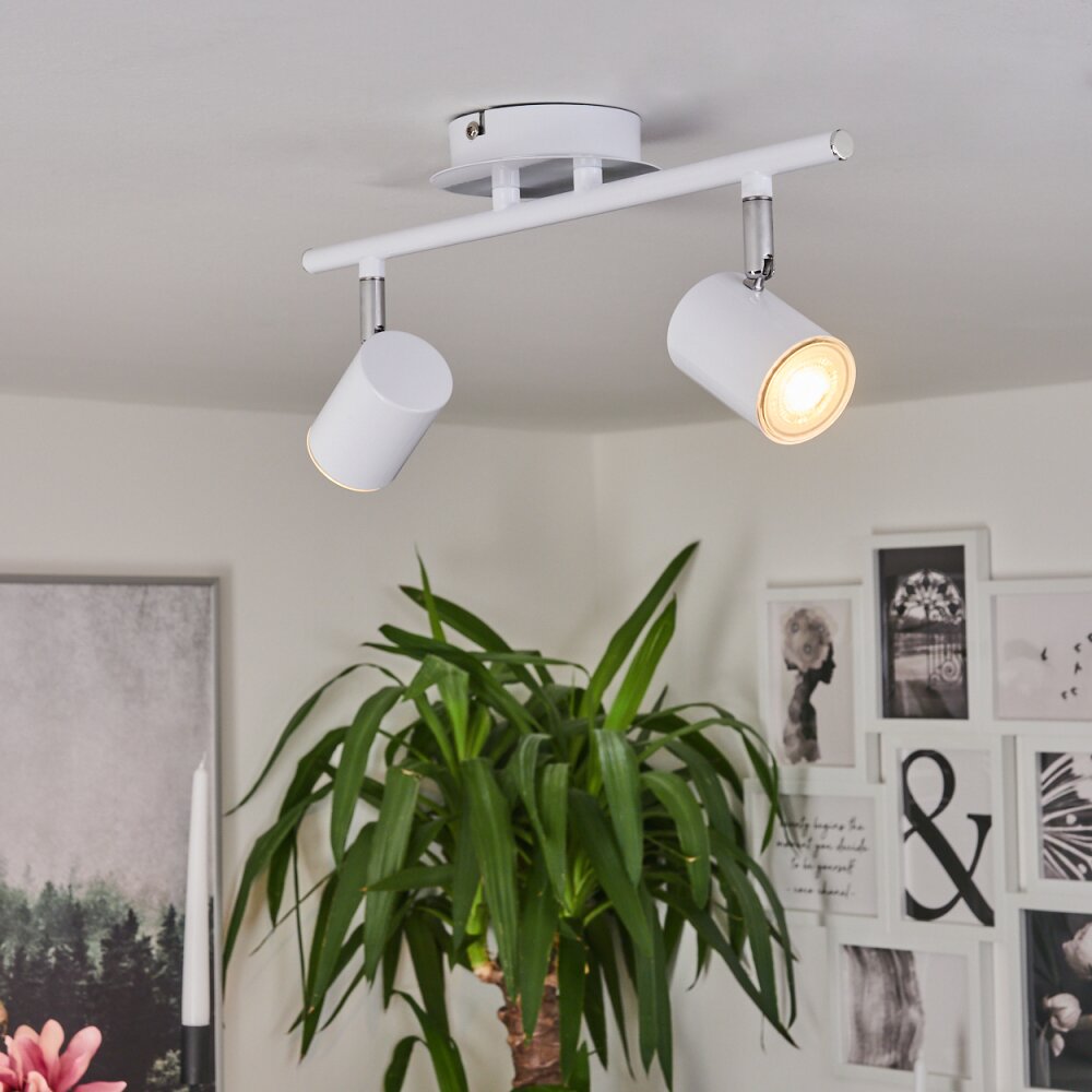Chennai Deckenleuchte LED Chrom, Weiß, 2-flammig main product photo