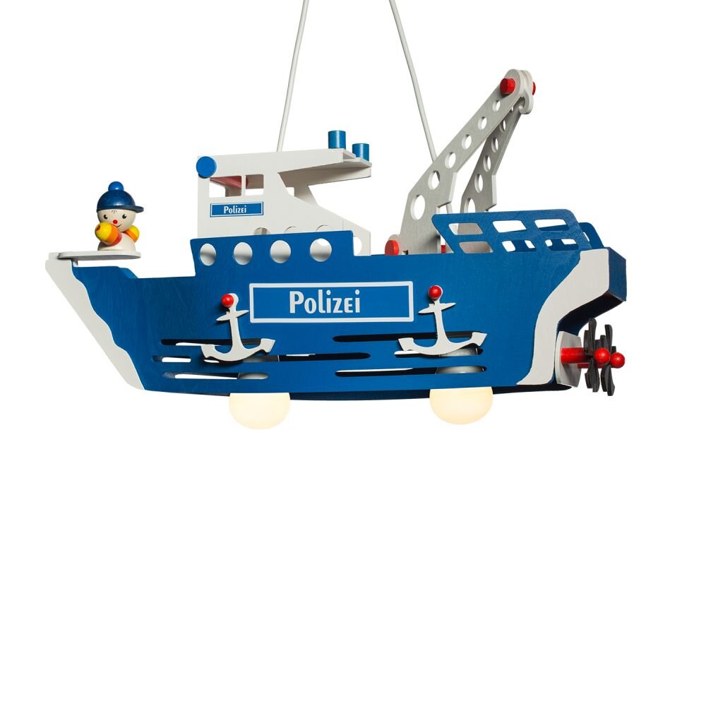Elobra JOE Pendelleuchte Blau, 2-flammig main product photo