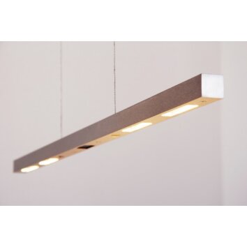 Casablanca Helios Pendelleuchte LED Aluminium, 1-flammig