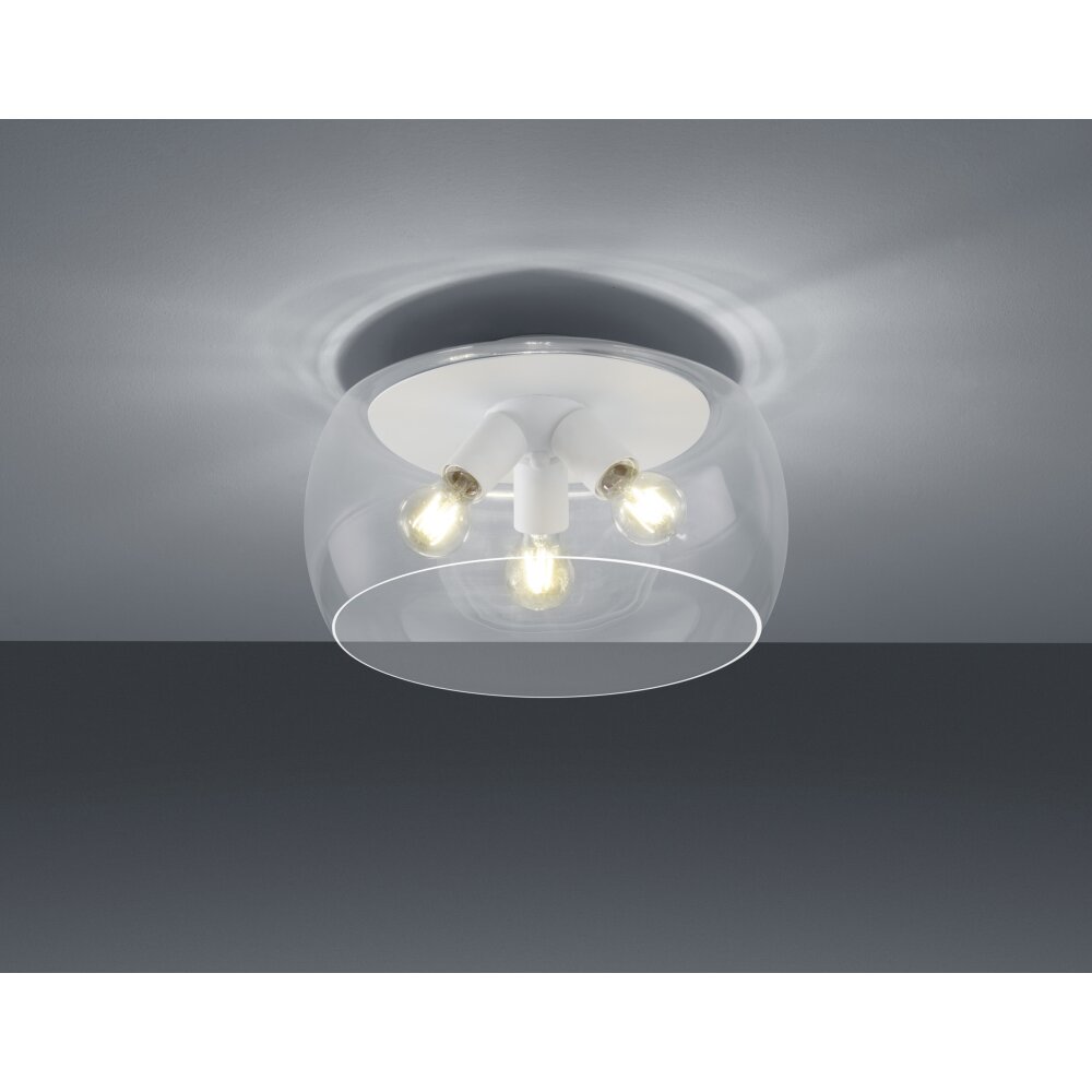 Trio Leuchten Valente Deckenleuchte LED Weiß, 3-flammig main product photo