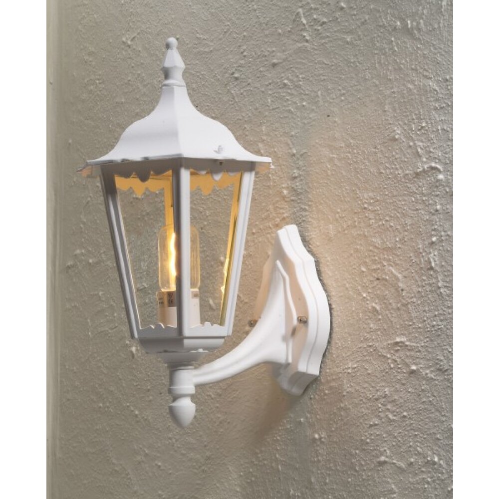 Konstsmide Firenze Wandleuchte Weiß, 1-flammig main product photo