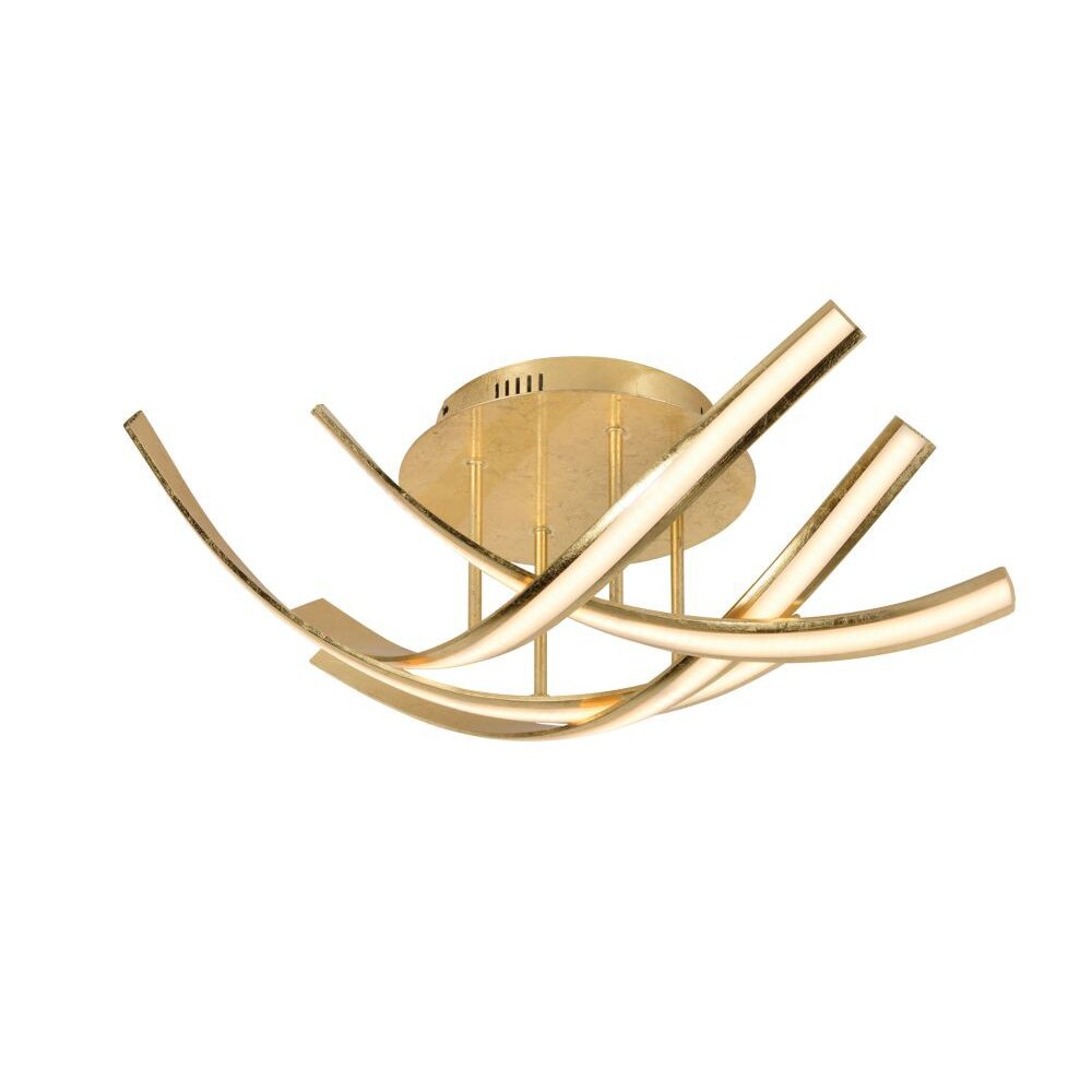 Paul Neuhaus LINDA Deckenleuchte LED Gold, 4-flammig