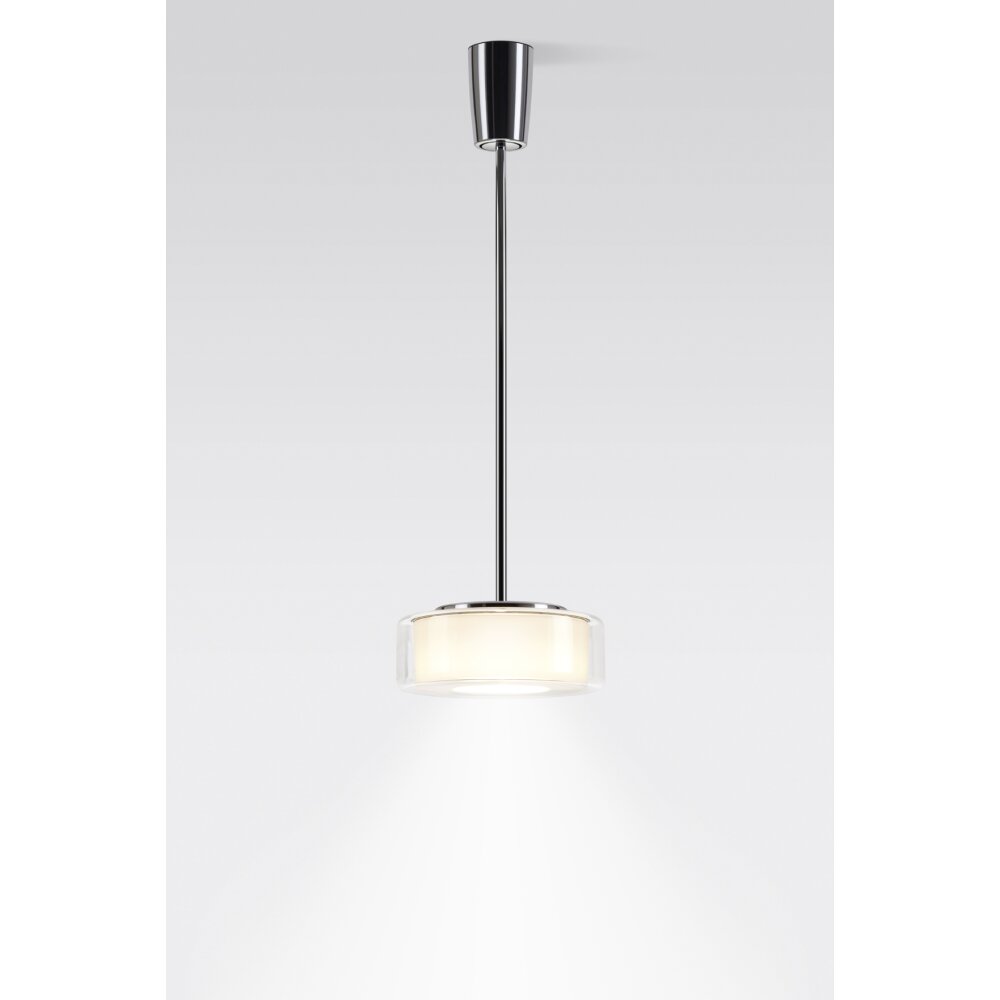 Serien Lighting CURLING Hängeleuchte LED Aluminium, Chrom, 1-flammig main product photo