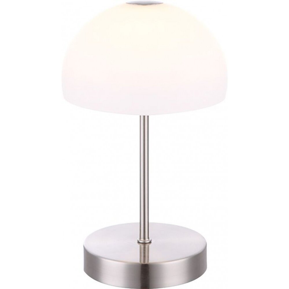 Globo SNOWFLAKE Tischleuchte LED Nickel-Matt, 1-flammig main product photo