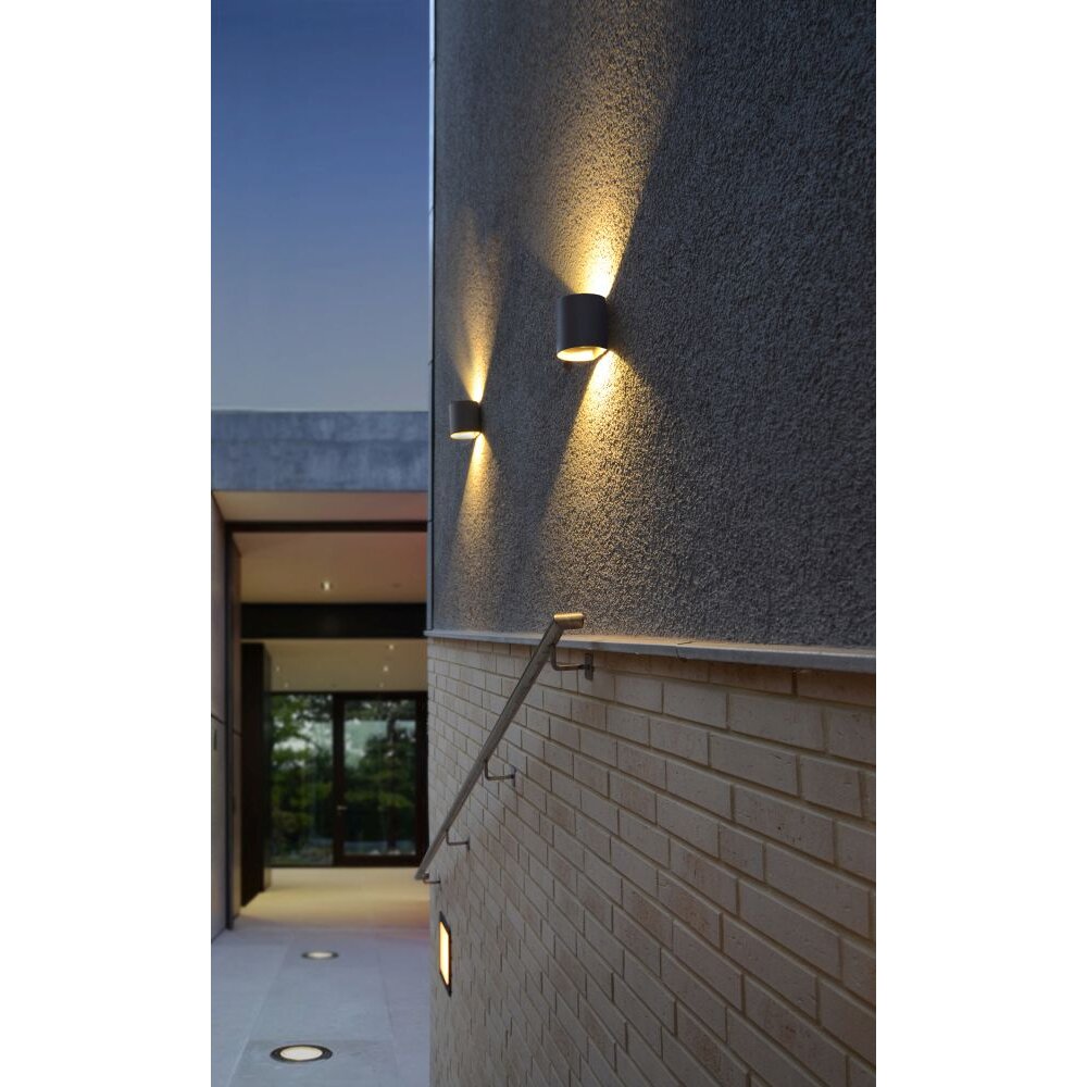 Lutec DODD Wandleuchte LED Anthrazit, 2-flammig main product photo