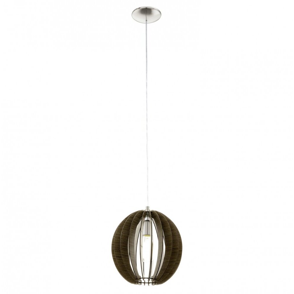 Eglo COSSANO Pendelleuchte Nickel-Matt, 1-flammig main product photo