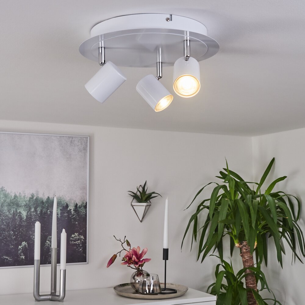 Chennai Deckenleuchte LED Chrom, Weiß, 3-flammig main product photo