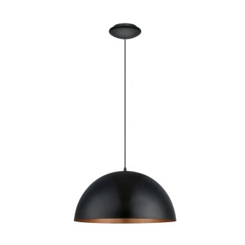 Eglo GAETANO 1 Pendelleuchte Kupferfarben, Schwarz, 1-flammig Eglo GAETANO 1 Pendelleuchte Kupferfarben, Schwarz, 1-flammig