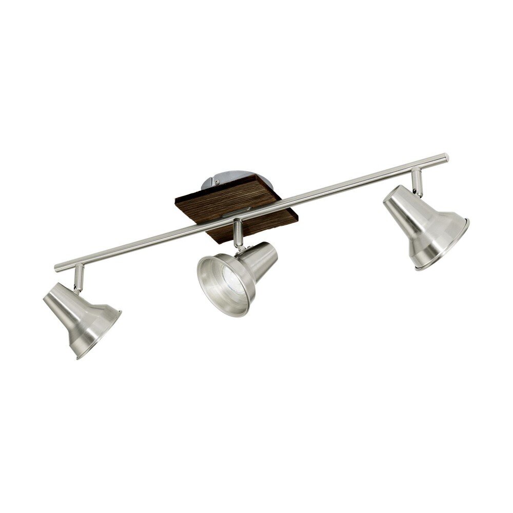 Eglo FILIPINA Deckenspot LED Braun, Nickel-Matt, 3-flammig main product photo