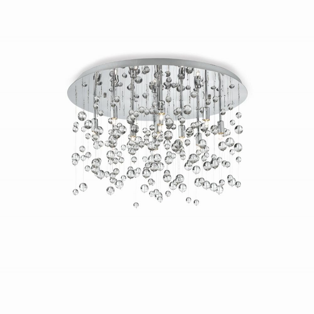 Ideal Lux NEVE Deckenleuchte Chrom, 8-flammig main product photo