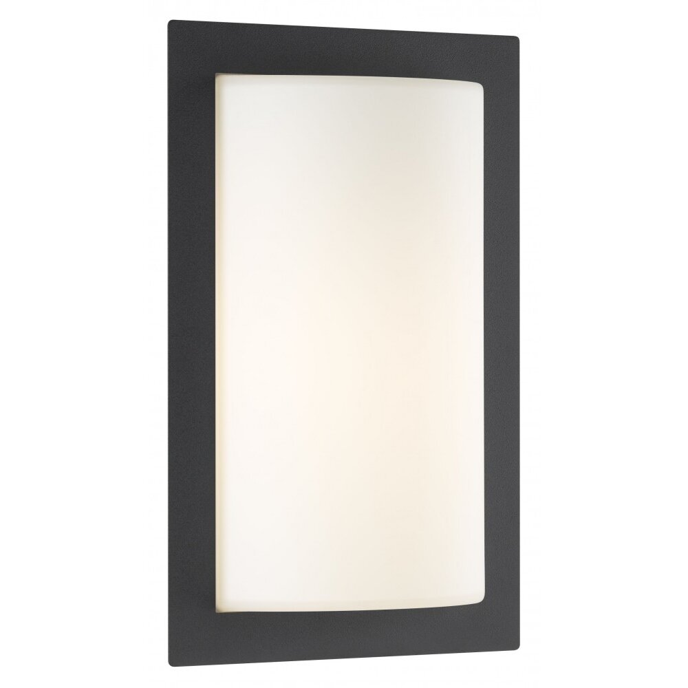 LCD Außenwandleuchte LED Anthrazit, 1-flammig, Bewegungsmelder